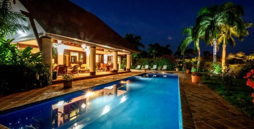 A 5bedrooms villa at las Colinas, inside prestigious Casa de Campo Resort
